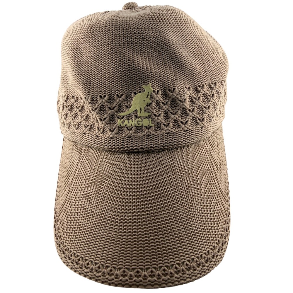 Kangol Tropic Knit‎ Hat Taupe Neutral Streetwear Y2K Minimalist Cap